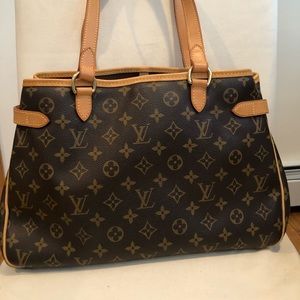 Louis Vuitton Batignolles Pm Monogram  Brown Tot
